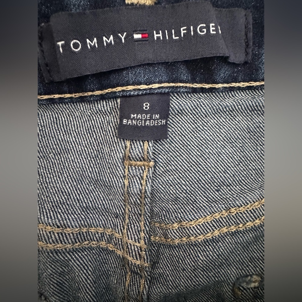 Tommy Hilfiger Denim Mini Skirt Size 8 - Picture 5 of 6